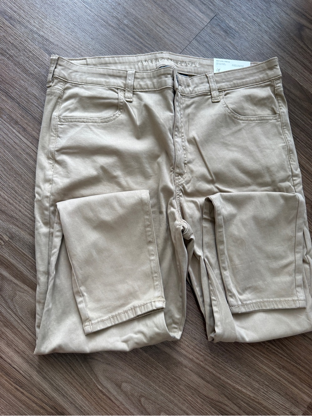 American Eagle Outfitters Beige Skinny Chinos